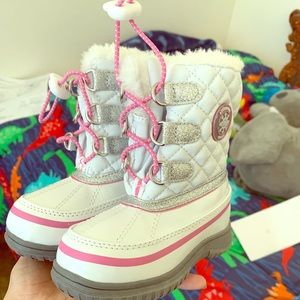 Toddler girl snow boots